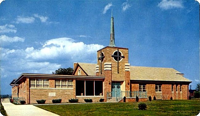 Christiansburg - Church of the Brethren
From a 1970s postcard.

