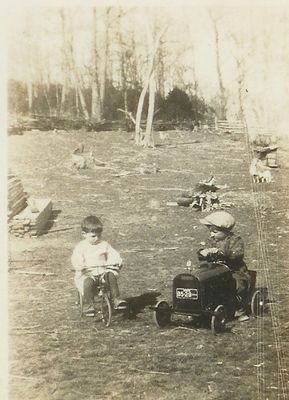 coxrose.jpg
Rose Imogene Cox and Roald Bayse Cox, children of Joe Catron and Ollie Imogene Spencer Cox.  The picture was made in 1930.  Courtesy of Eleanor Jo Cox [email]ejcox@naxs.com[/email]

