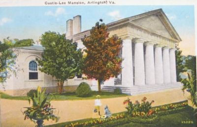 custisleemansion
This is a 1936 postcard of the famous mansion located in Arlington National Cemetery.
