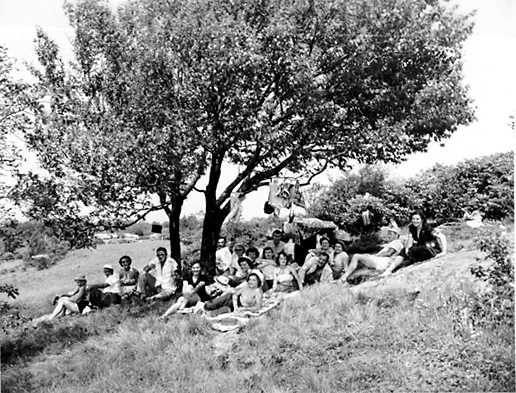 doughtonparkpicnic.jpg
This 1952 photo from the National Park Service Historic Photographic Collections shows a group of picnicers at the Doughton Park area off the Blue Ridge Parkway.

