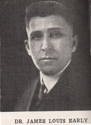 earlyjl.jpg
Physician of Saltville, Virginia.  Born in Carroll County, VA, and moved to Radford, Virginia after leaving Saltville.  From the 1922 [i]Alkalite[/i].  Dr. Early was the examining physician for Smyth County fellows entering the U.S. Army in World War I.
