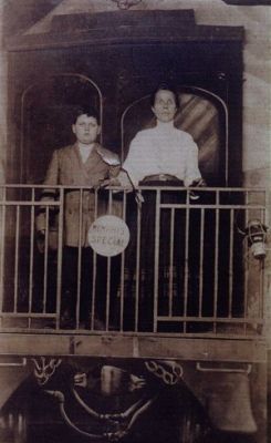 Eliza Felty and grandson, Joseph Barham
