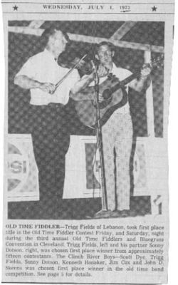 Lebanon - Trigg Fields (Old time fiddler)
