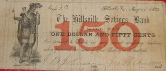 hillsvillecwnote.jpg
Civil War era local banknote.
