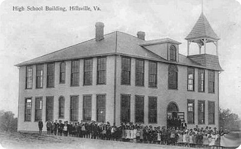 Hillsville - Hillsville High School
This postcard dates from the 1910-20 period.
