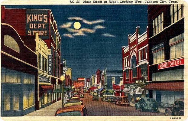 jctnight.jpg
This postcard shows King's Department Store on the left and Montgomery Wards on the right.  It dates from the 1940s.

