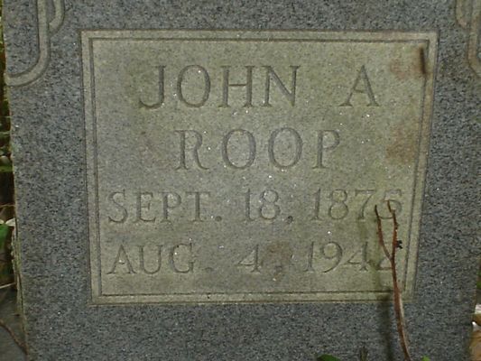 johnaroop.jpg
Courtesy of Chrissie A. Peters.
