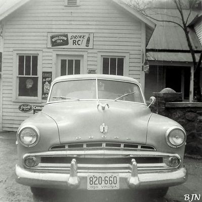 Poor Valley - Johnson's Store
BILLY  JOE  NUNN'S  1951  LIGHT  GREEN  WAYFARER  DODGE  SITTING  IN  FRONT  OF  BILL  JOHNSON'S  STORE  DOWN  POOR VALLEY  IN  MAY  OF  1955
 
BJ NUNN PHOTO
Courtesy of Don Smith [email]dsmith1043@comcast.net[/email]

