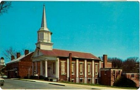 jonesboromethodist.jpg
This is from a 1960s era chrome postcard.  Their [url=http://www.jonesboroughumc.com/]website[/url] has more information about this congregation.
