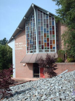 july2006pic 021.jpg
This is the J. F. Fletcher Chapel on the Campus at Oak Hill.  Photo July 14, 2006 by Jeff Weaver.
