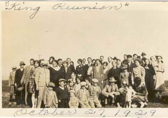kingReunion2.jpg
King Family Reunion, Oct. 27, 1929.  Harvey King, his children, and grandchildren.  Courtesy of Amy Bazar [email]abazar2151@charter.net[/email]



