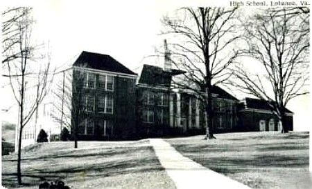 Lebanon - Lebanon High School
This image is from a 1940s postcard.
