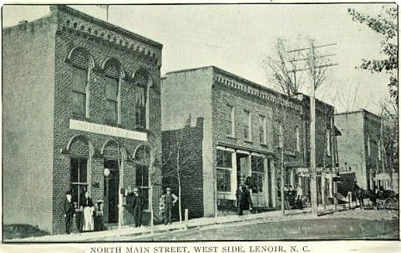 lenoirnmainst1908.jpg
This 1908 postcard shows Lenoir's North Main Street.
