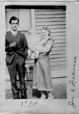 lesterjoe1934.jpg
Joe Lester is shown with wife Frances Hicks in this 1934 photograph.
