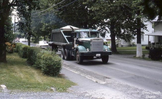 limestonetrucks.jpg
THESE TRUCKS HAULED LIMESTONE TO THE PLANT AFTER THE BUCKET LINE WAS DISCONTINUED IN 1968. THEY HAULED THE STONE FOR FOUR YEARS...UNTIL OLIN CLOSED.
 
PICTURE TAKEN JULY 1971 ON EAST MAIN STREET IN SALTVILLE, VA.
Courtesy of Don Smith [email]dsmith1043@comcast.net[/email]
