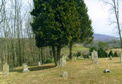 Volney - Little Wilson United Methodist Church Cemetery
This image shows the older part of this cemetery, which was established in 1830.  Photo March 17, 2008 by Jeff Weaver.
