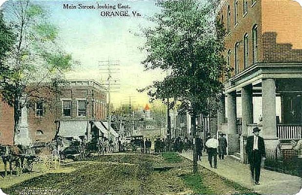 mainstorange1907.jpg
This is a 1907 postcard of Main Street in the village of Orange, VA.
