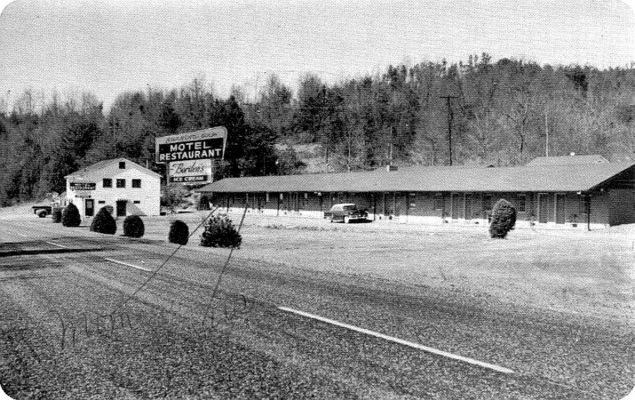 Roaring Gap - Marion Motel
This is from a 1950s postcard.
