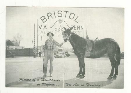 mountaineerva.jpg
Novelty post card from 1950s.
