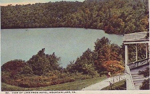 mtnlake~0.jpg
This is a view of Mountain Lake from the hotel on the lake shore.  Postcard from the 1950s.
