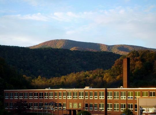 Saltville - Northwood High School
AGLOW FROM A SETTING SUN...NORTHWOOD HIGH...LITTLE MOUNTAIN...AND THE WHITE ROCK AREA OF FLAT TOP MOUNTAIN...  Courtesy of Don Smith [email]dsmith1043@comcast.net[/email]
