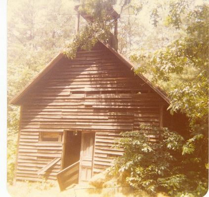Old Double Creek Church
This church, of course, is now abandoned.  Courtesy of Nanalee Wrenn 
