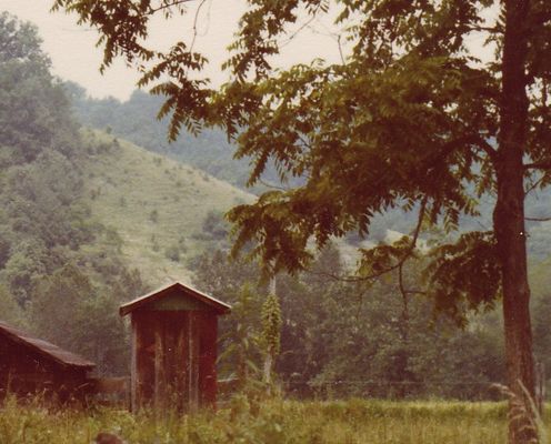outhouse.jpg
An outhouse located on Helton Creek.  Photo by Jeff Weaver, summer 1978.
