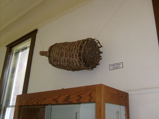 Independence - Fish Trap
This is a photo of a fish trap used at one time in New River.  It is now on display at the 1908 Grayson County Court House.  [url=http://en.wikipedia.org/wiki/Fishing]This Wikipedia Article on Fish Baskets may add more insight[/url] Photo May 11, 2007 by Jeff Weaver.
