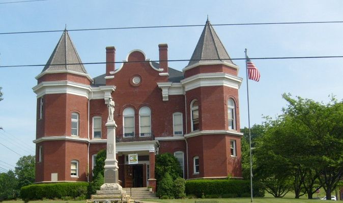 Independence - 1908 Grayson County Court House
Photo by Jeff Weaver, June 8, 2007.
