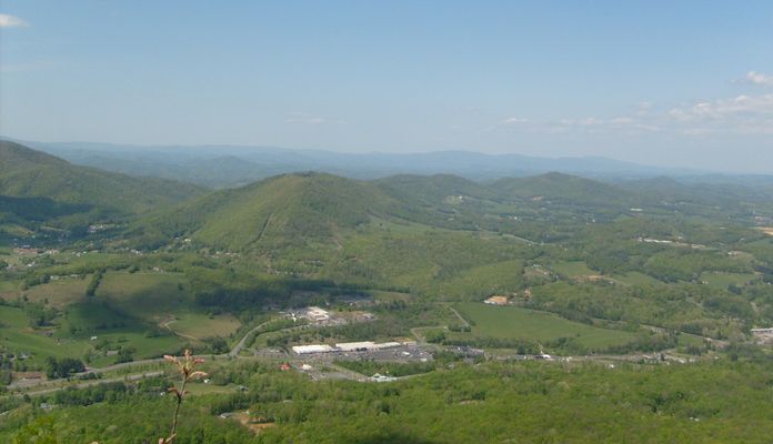 Jefferson - View from Mount Jefferson
This is the view to the east from atop Mount Jefferson.  Photo by Jeff Weaver, May 13, 2007.
