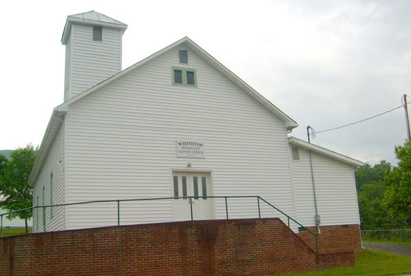Click to view full size image
==============
Whitetop - Whitetop Baptist Church
This congregation was established in 1848 and was part of the Jefferson Baptist Association, the first missionary baptist association in the area. it joined the New River Baptist Association when it was formed in 1870. Photo June 13, 2007 by Jeff Weaver.
Whitetop - Whitetop Baptist Church
This congregation was established in 1848 and was part of the Jefferson Baptist Association, the first missionary baptist association in the area. it joined the New River Baptist Association when it was formed in 1870. Photo June 13, 2007 by Jeff Weaver.