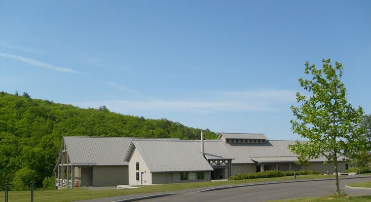 Galax - Blue Ridge Music Center
Located at Milepost 213 on the Blue Ridge Parkway, this photo was taken May 20, 2007 by Jeff Weaver.  Click here for their [url=http://www.thecrookedroad.org/BRMC.htm]website[/url].
