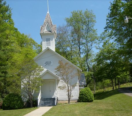 Roaring Gap - Antioch United Methodist Church
This building was erected in 1895.  Photo by Jeff Weaver, May 20, 2007.
