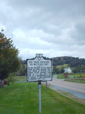 pics 081.jpg
Witten's Fort is located adjacent to the Crab Orchard Museum west of Tazewell, VA.  Photo September 20, 2006 by Jeff Weaver.
