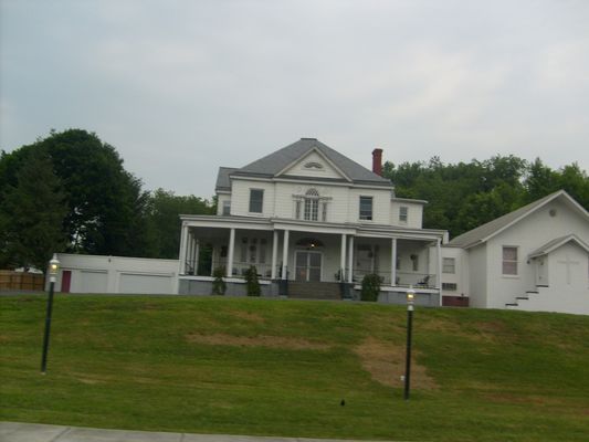 Chilhowie - Bradley's Funeral Home
Located on Old Stage Road between the Tate House and the Chilhowie Methodist Church.  Their [url=http://www.bradleysfh.com/]website[/url] has their obituaries for their Marion and Chilhowie locations.  Photo by Jeff Weaver, June 19, 2007.
