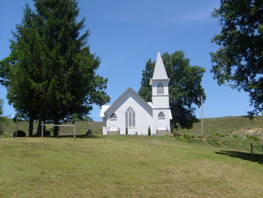Grassy Creek - Grassy Creek United Methodist Church
Photo by Jeff Weaver, June 20, 2007.
