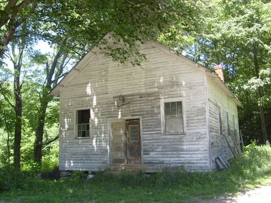 Haw Orchard - Ivy Grove Lutheran Church
Long abandoned as a church.  Photo by Jeff Weaver, June 20, 2007.
