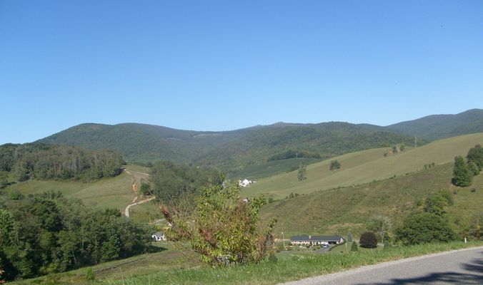 Rugby - Panoramic view
This photo by Jeff Weaver was taken September 29, 2007 from the hill above Corinth Baptist Church.
