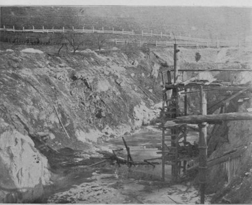 plastermine1905.jpg
This circa 1905 view shows an opening from which gypsum was mined near Saltville.
