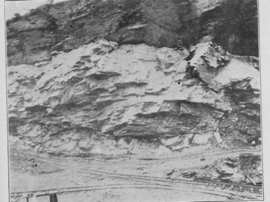 quarry.jpg
This view of a limestone quarry, operated by Mathieson Alkali Works near Saltville was taken circa 1905.
