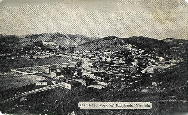 richlands1938.jpg
This is a 1938 general view of the village of Richlands, VA.
