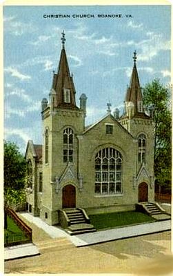 roanokechristianchurch.jpg
This postcard is from the 1910s.
