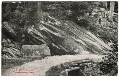 Blowing Rock - Rock House
This 1912 postcard image sows the Rock House on Yonolosee Road near Blowing Rock.
