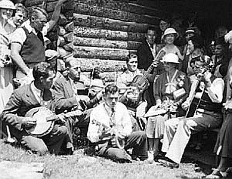 roosevelteleanor.jpg
This photo shows Eleanor Roosevelt and musicians at the 1933 Whitetop Music Festival.
