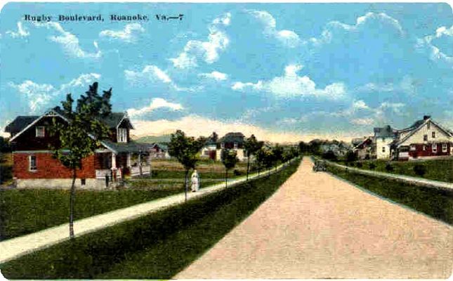 rugbyblvd.jpg
This is from a circa 1930s postcard.
