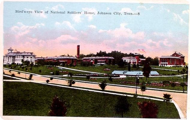 Johnson City - National Soldier's Home
This is from a 1920s era postcard.
