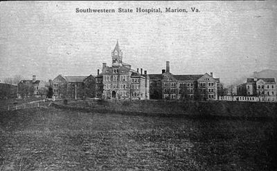 Marion - Southwest Virginia State Hospital
From a 1912 postcard.
