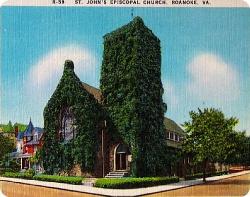 stjohnsepiscopalroanoke.jpg
This is from a 1930-45 era linen postcard.
