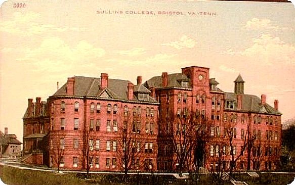 Sullins College
This is a circa 1907 postcard of the Sullins College Building.
