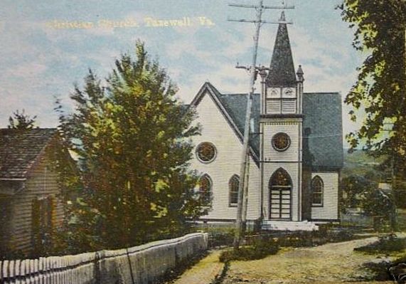 tazewellchristianchurch1910.jpg
This is from a circa 1910 postcard.
